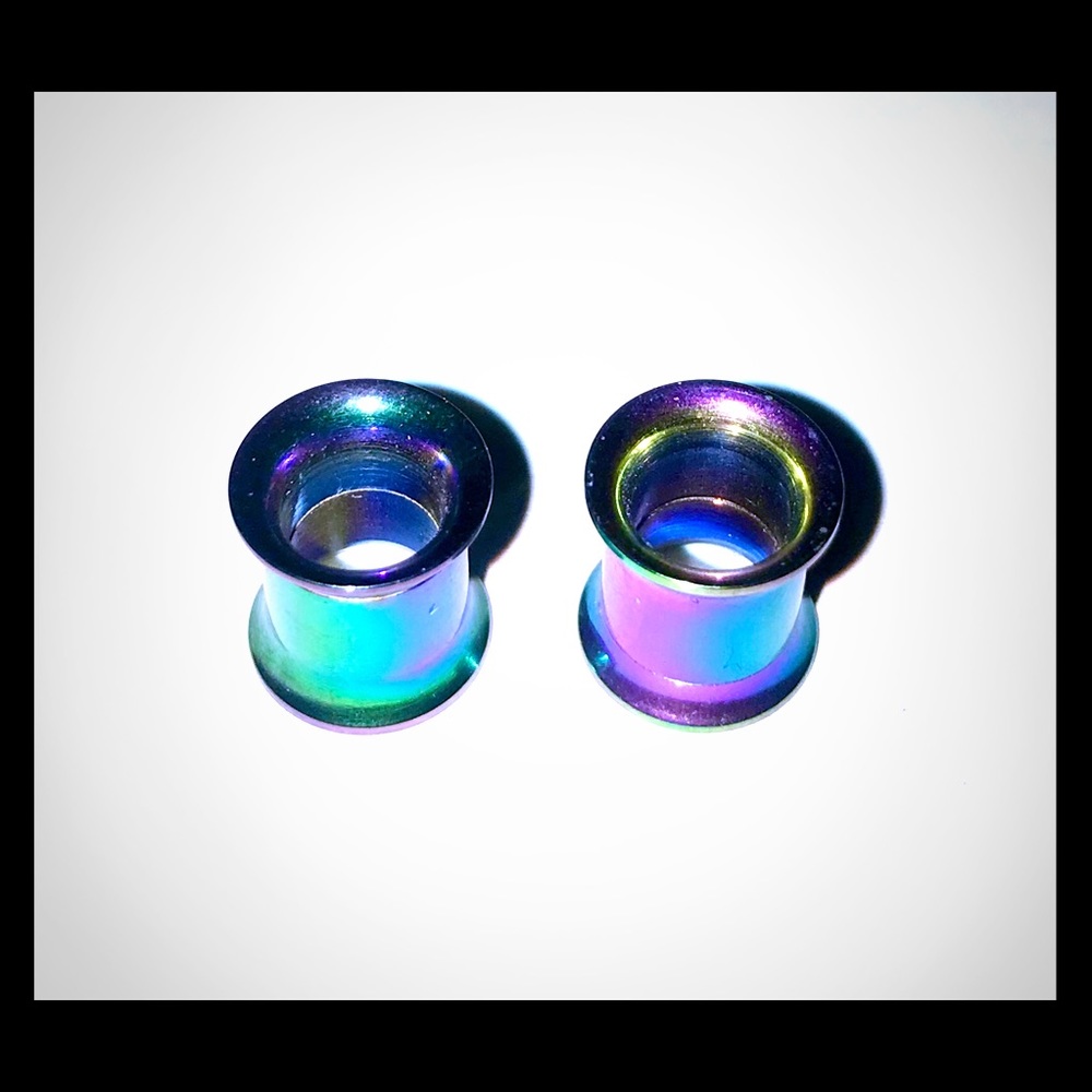 0g Iridescent Plugs